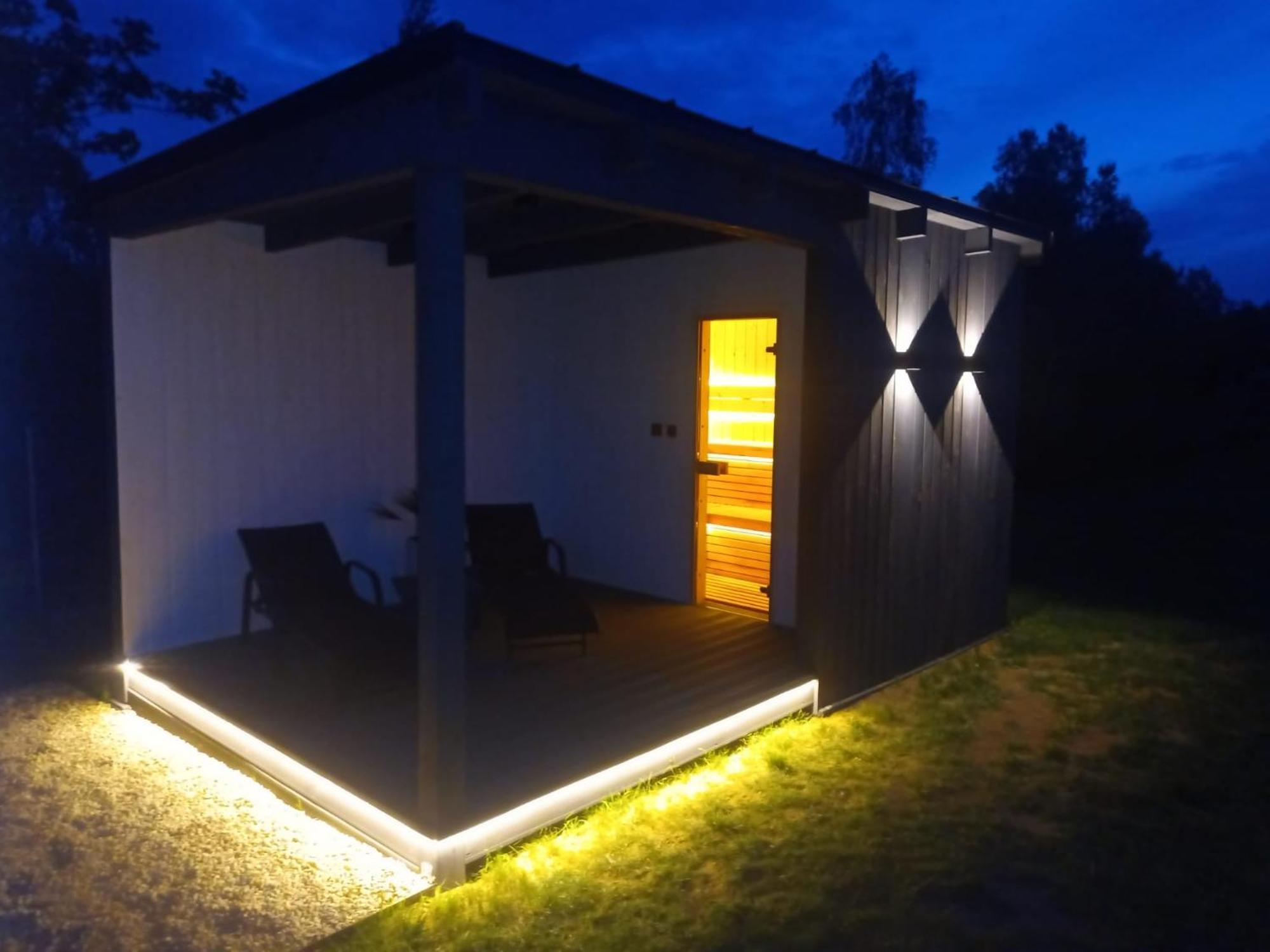 Domek Na Kaszubach, Borowy Mlyn, Jezioro Gwiazda, Sauna, 3 외부 사진